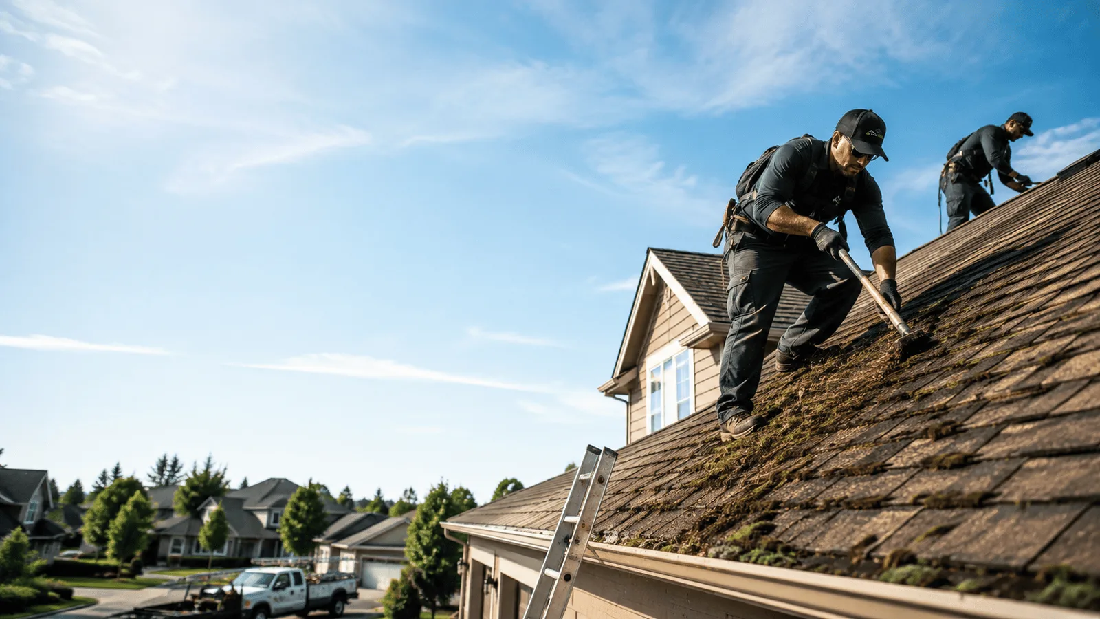 Roof Moss Removal in Tamaroa, IL near me
